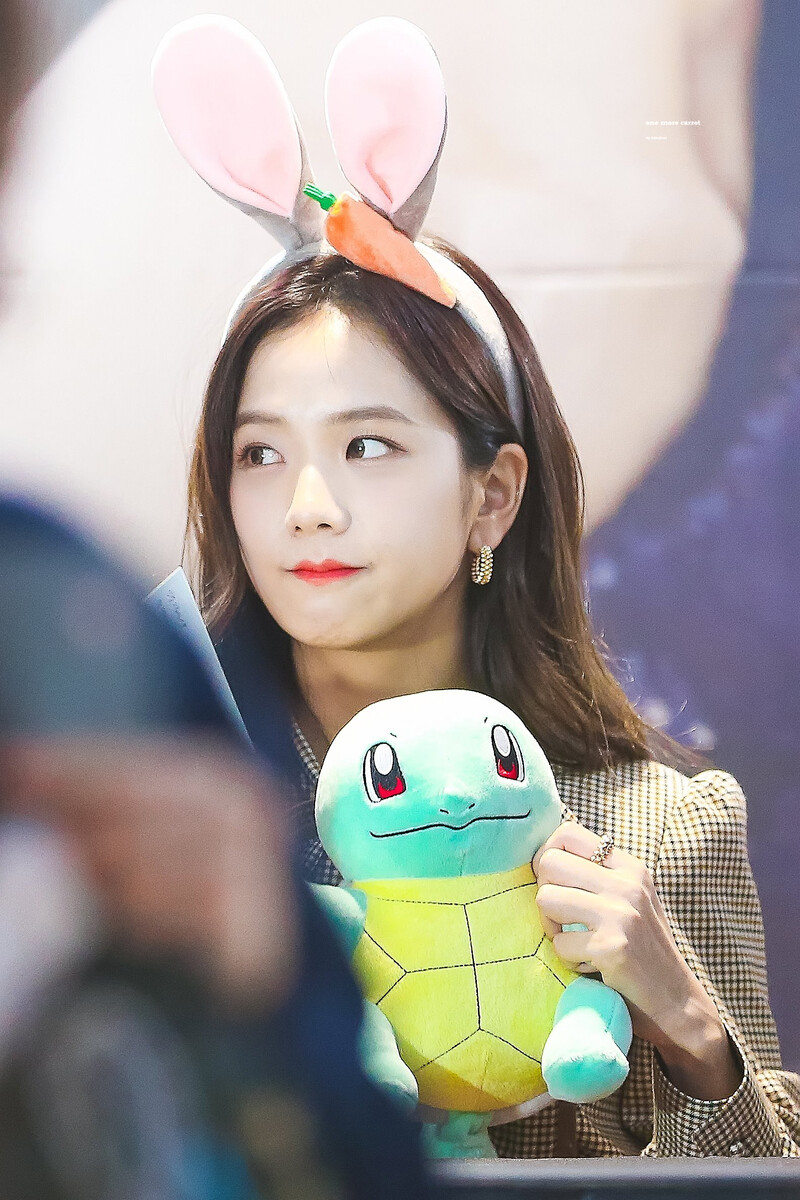 191012 BLACKPINK Jisoo - OLENS Fansign documents 4