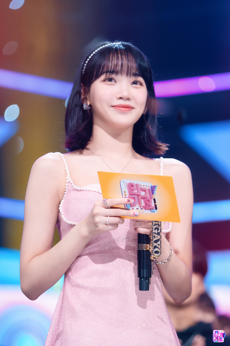 220731 LE SSERAFIM Chaewon - Inkigayo MC documents 1