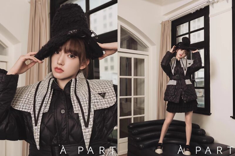 221014 WJSN Cheng Xiao for À PART magazine Autumn 2022 issue cover documents 12