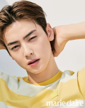 Cha Eun-Woo models for Liberclassy's 2023 Spring Summer collection