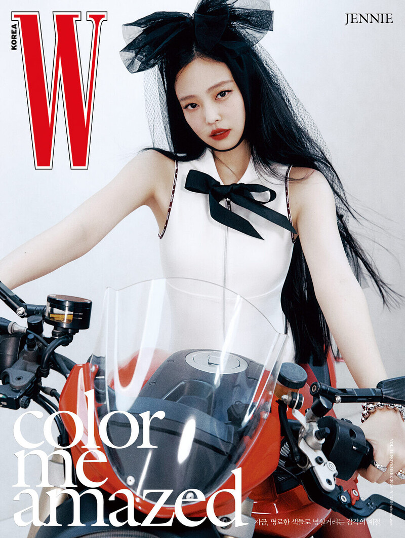 JENNIE for W Korea November 2024 Issue documents 2