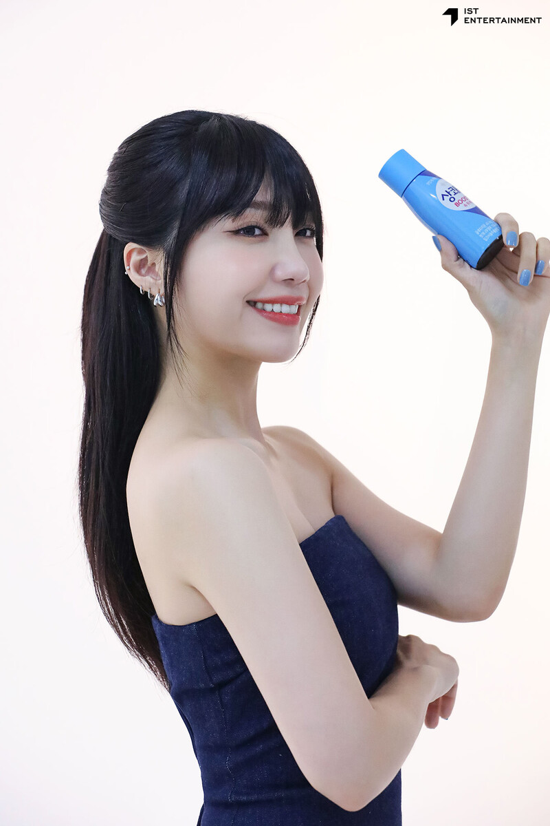 230515 IST Naver post - EUNJI behind the scenes for 'Sangkwaehwan' commercial documents 4