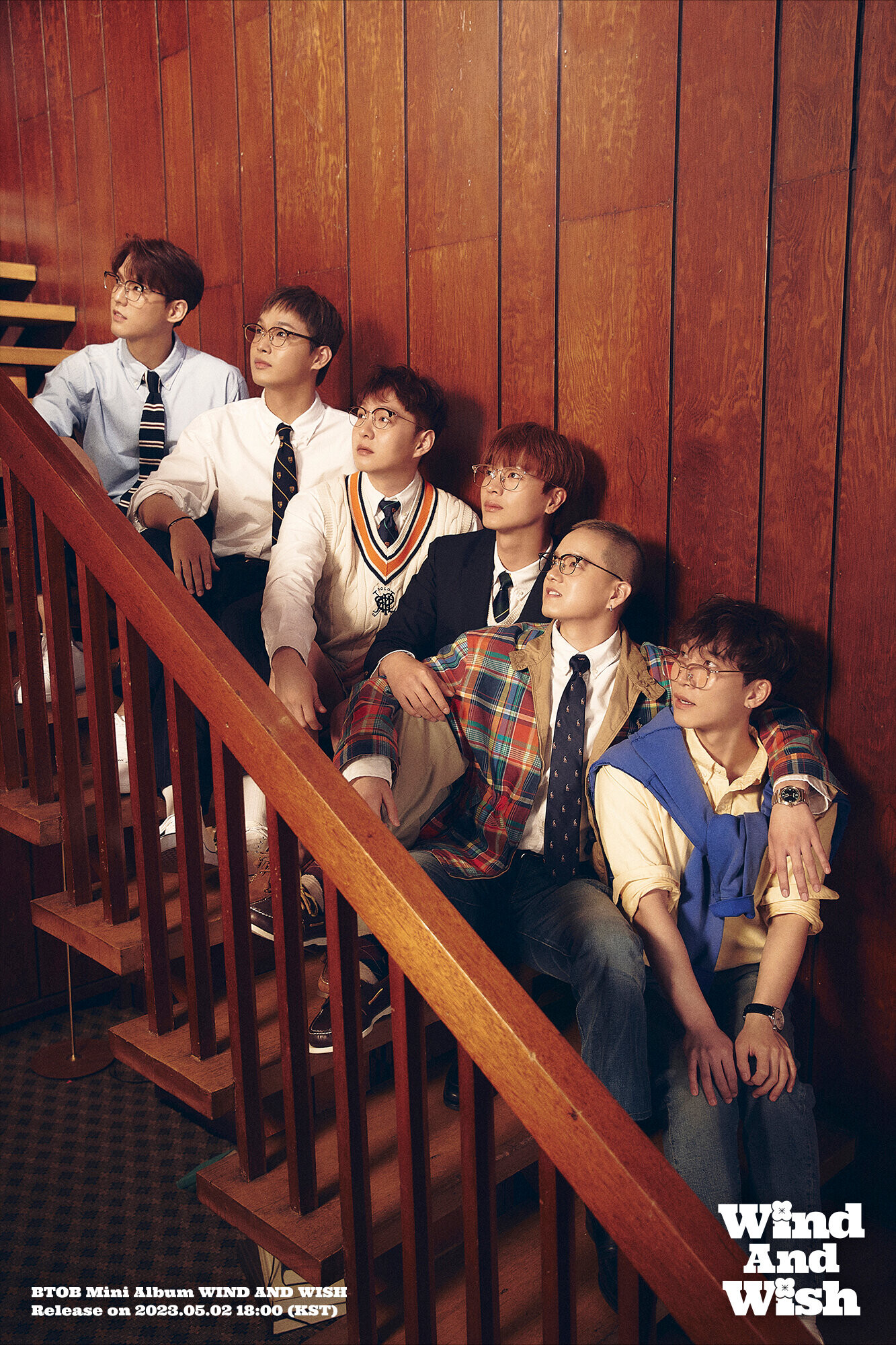 BTOB 12th Mini Album [Wind And Wish] Concept Photo | kpopping