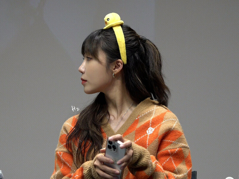 220219 Apink EUNJI at fansign event documents 2