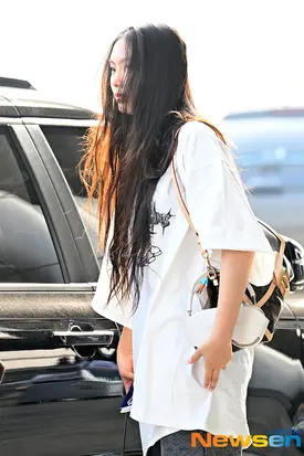 241016 New Jeans Hyein at Gimpo International Airport