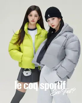 NMIXX's Haewon and Sullyoon - Le Coq Sportif 24 Winter 'SEE THAT'