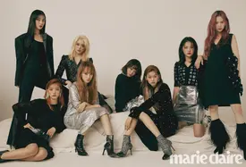 Weki Meki for Marie Claire Korea magazine