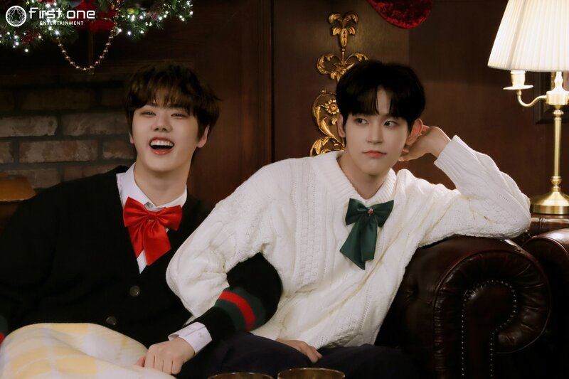 231228 FirstOne Entertainment Naver Post - 'Back to Christmas' MV Behind documents 26