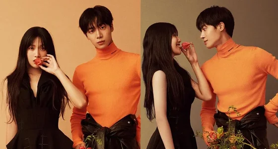 Joy and Co-Star Choo Youngwoo Show Off Their Chemistry in Allure Korea's October 2022 Issue!