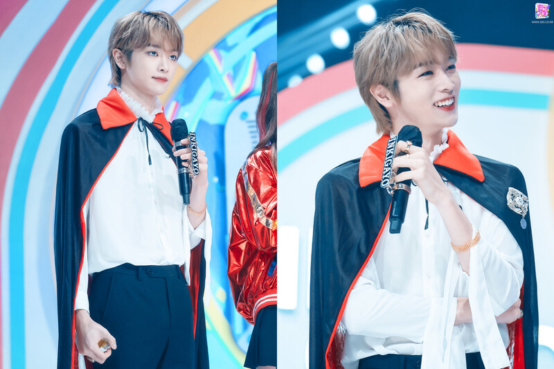 211031 Inkigayo MC's Yujin, Jihoon & Sungchan documents 17