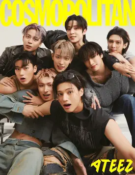 ATEEZ for Cosmopolitan Korea Magazine August 2023 Issue