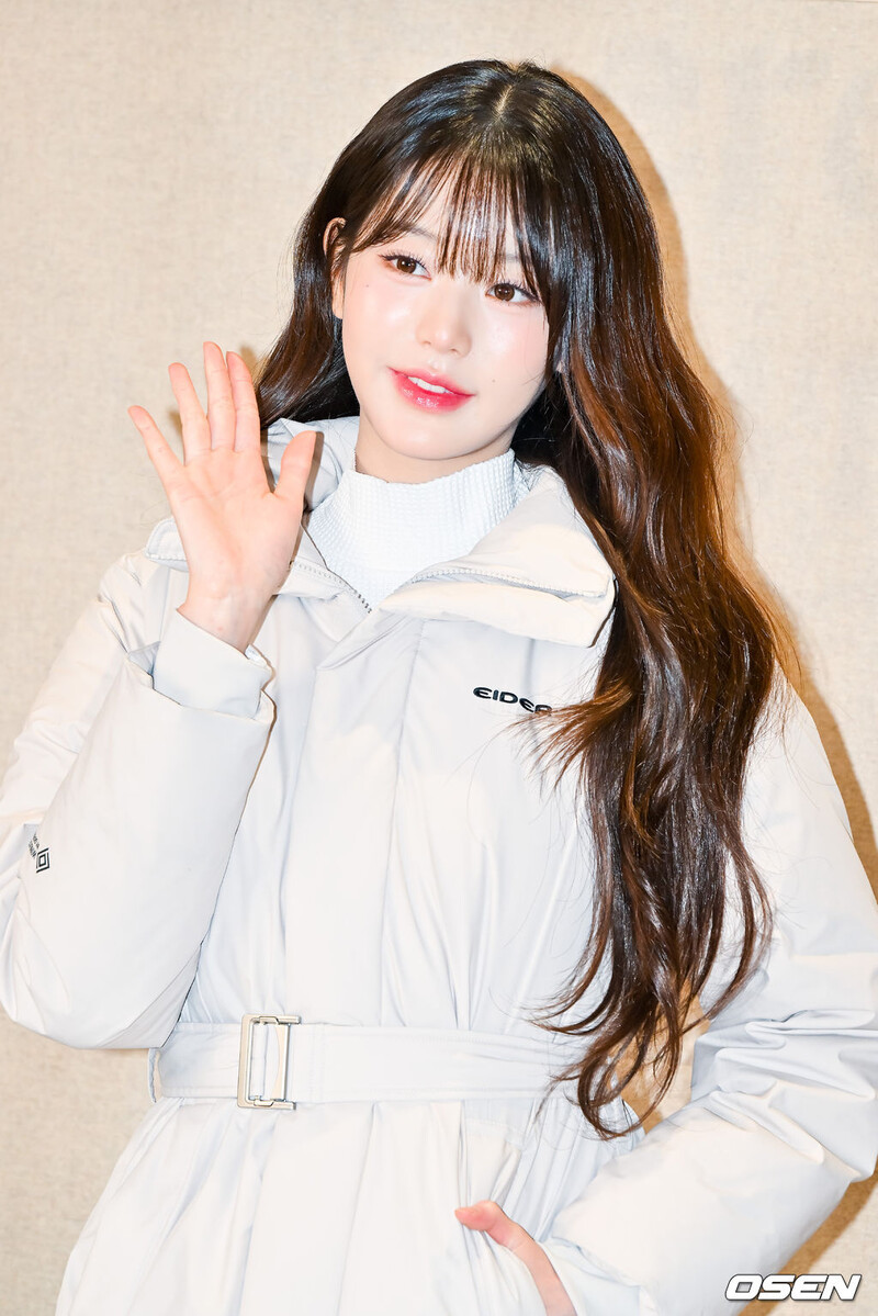 241124 Jang Wonyoung at EIDER Brand Photo Event documents 2