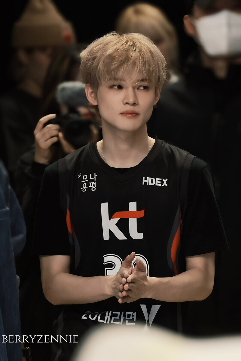 241020 NCT Chenle for First Ceremonial Throw for KT Sonic Boom Basketball Team documents 11