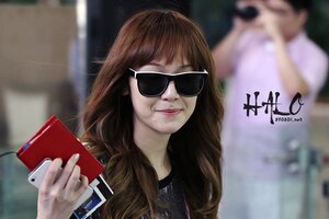 120621 Girls' Generation Jessica at Gimpo Airport