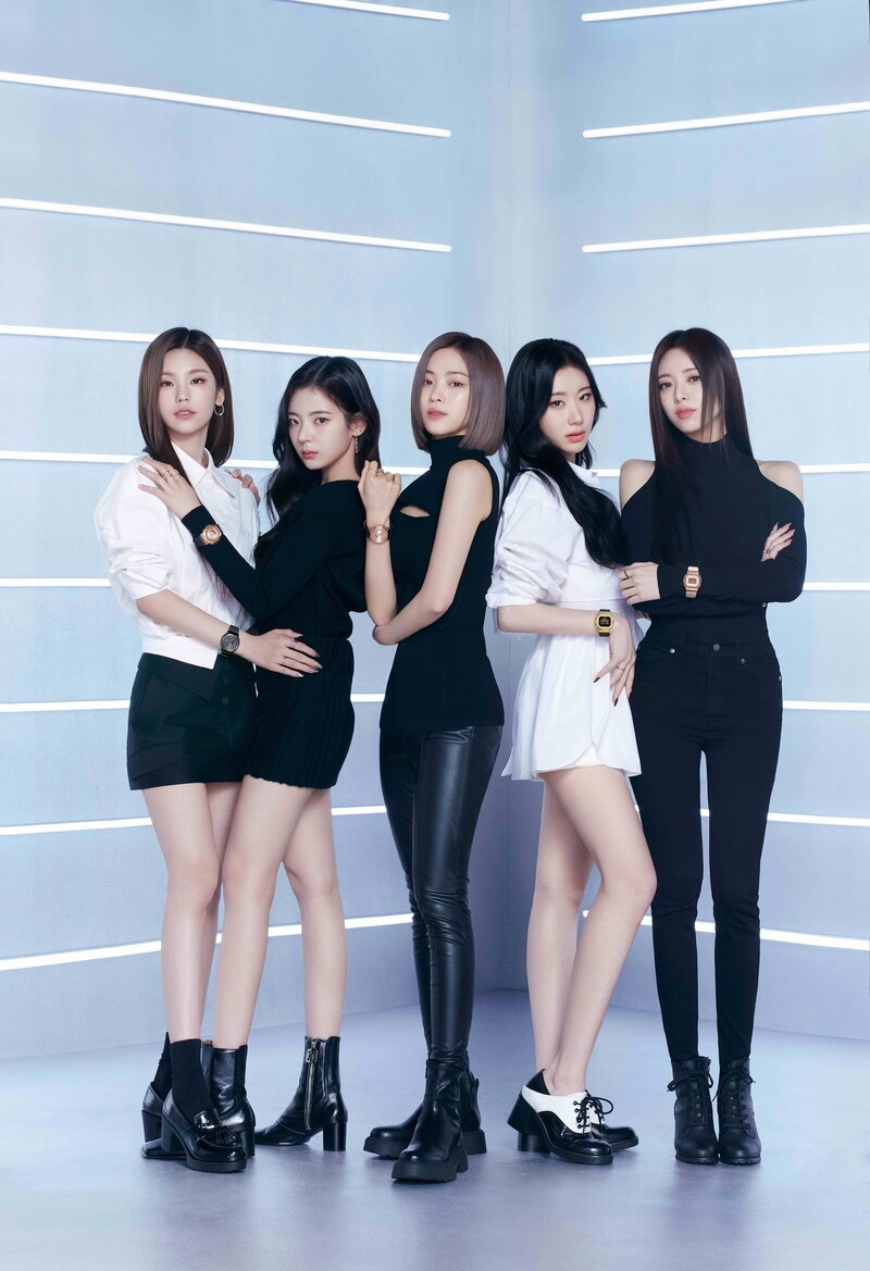 ITZY for G-SHOCK 'Metal Covered' Collection documents 2