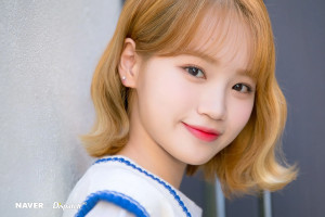 IZ*ONE Chaewon - Dicon Unboxing Photoshoot by Naver x Dispatch