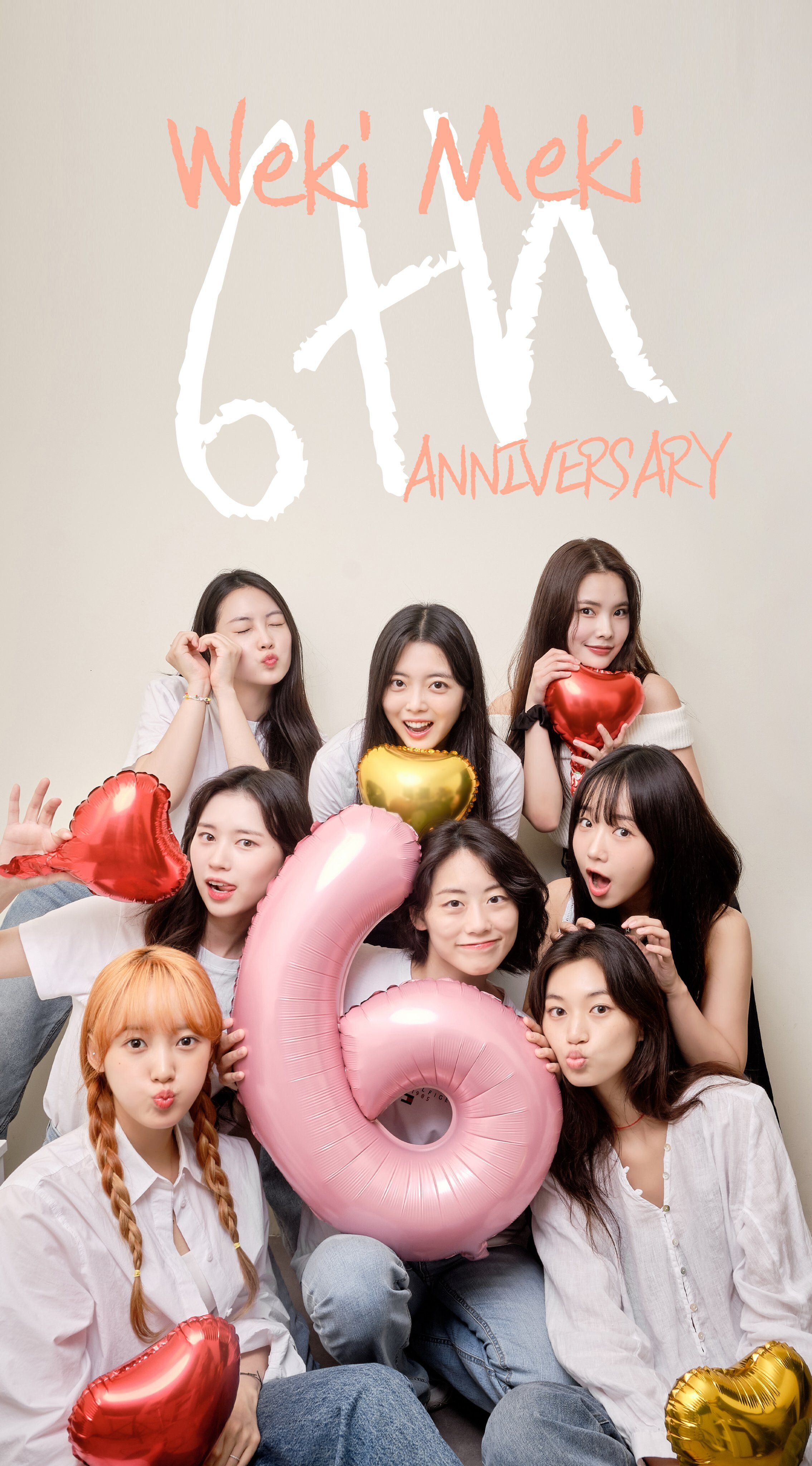 230808 Fantagio SNS updates - Weki Meki 6th Anniversary | kpopping