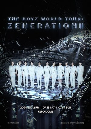 THE BOYZ world tour : Zeneration II posters