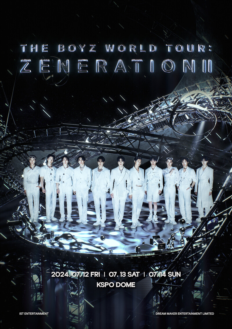 THE BOYZ world tour : Zeneration II posters documents 1