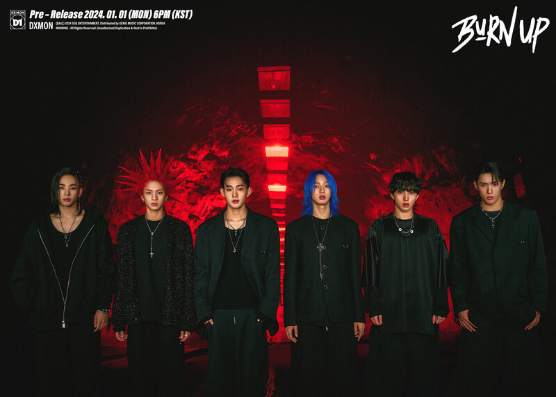 DXMON - "Burn Up" Concept Photos documents 2