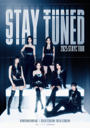 STAYC - 2025 STAYC TOUR  [STAY TUNED] in SEOUL Group n Individual Posters