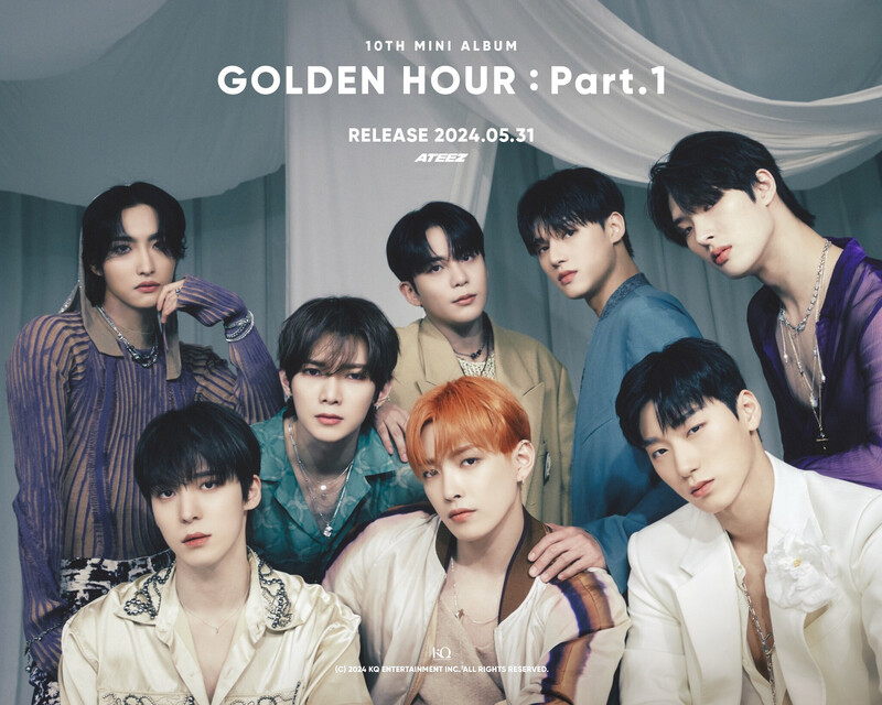 ATEEZ - "GOLDEN HOUR : Part.1" The 10th Mini Album Concept Photos documents 1