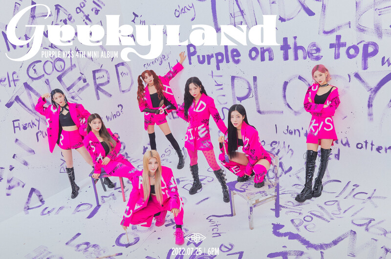 PURPLE KISS - Geekyland 4th Mini Album teasers documents 1