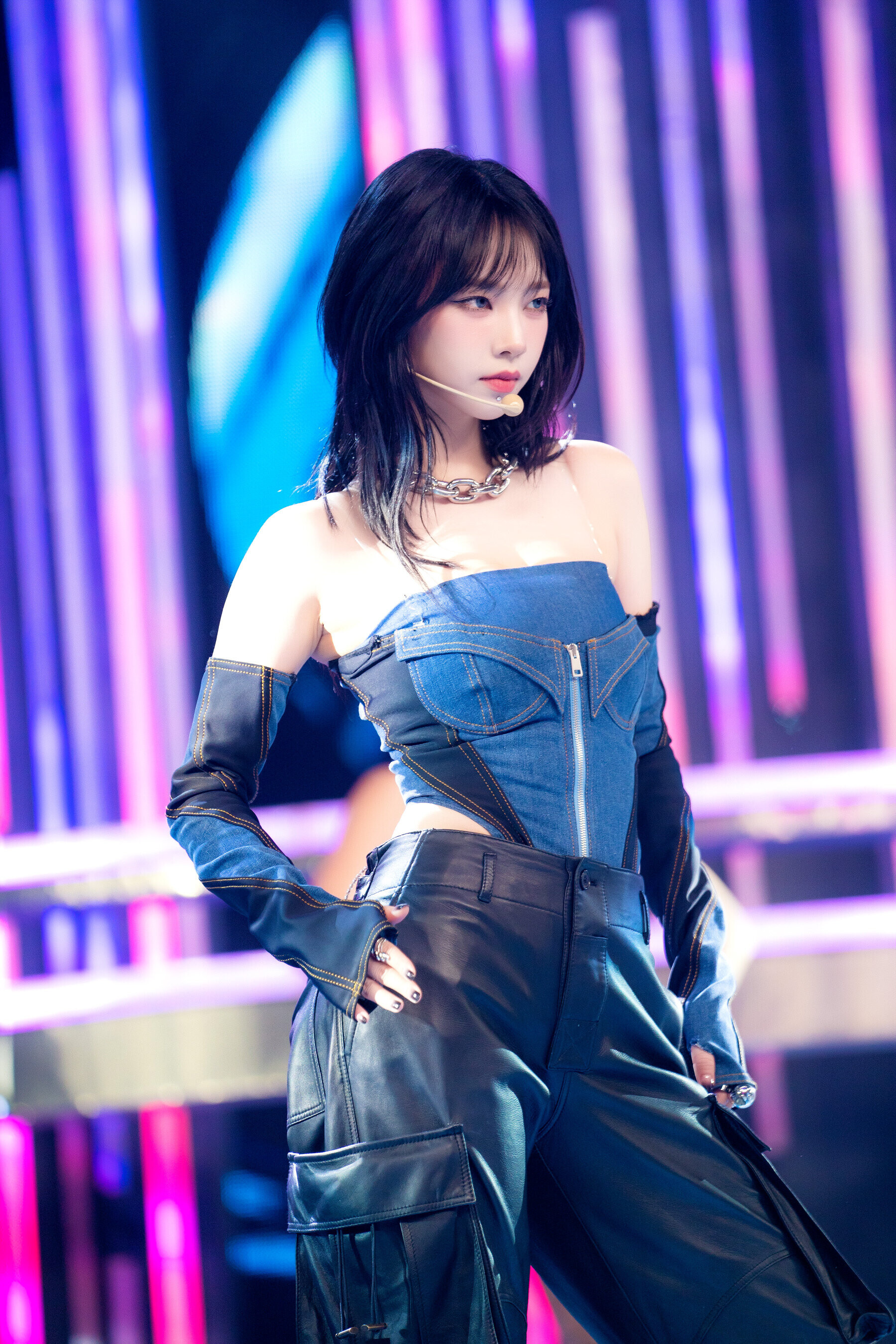 231112 aespa Karina - 'Drama' at Inkigayo | kpopping