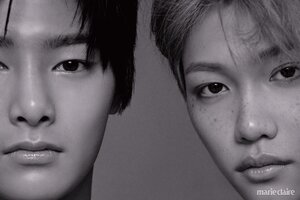 Stray Kids Felix & I.N for Marie Claire Korea 2020 January Issue