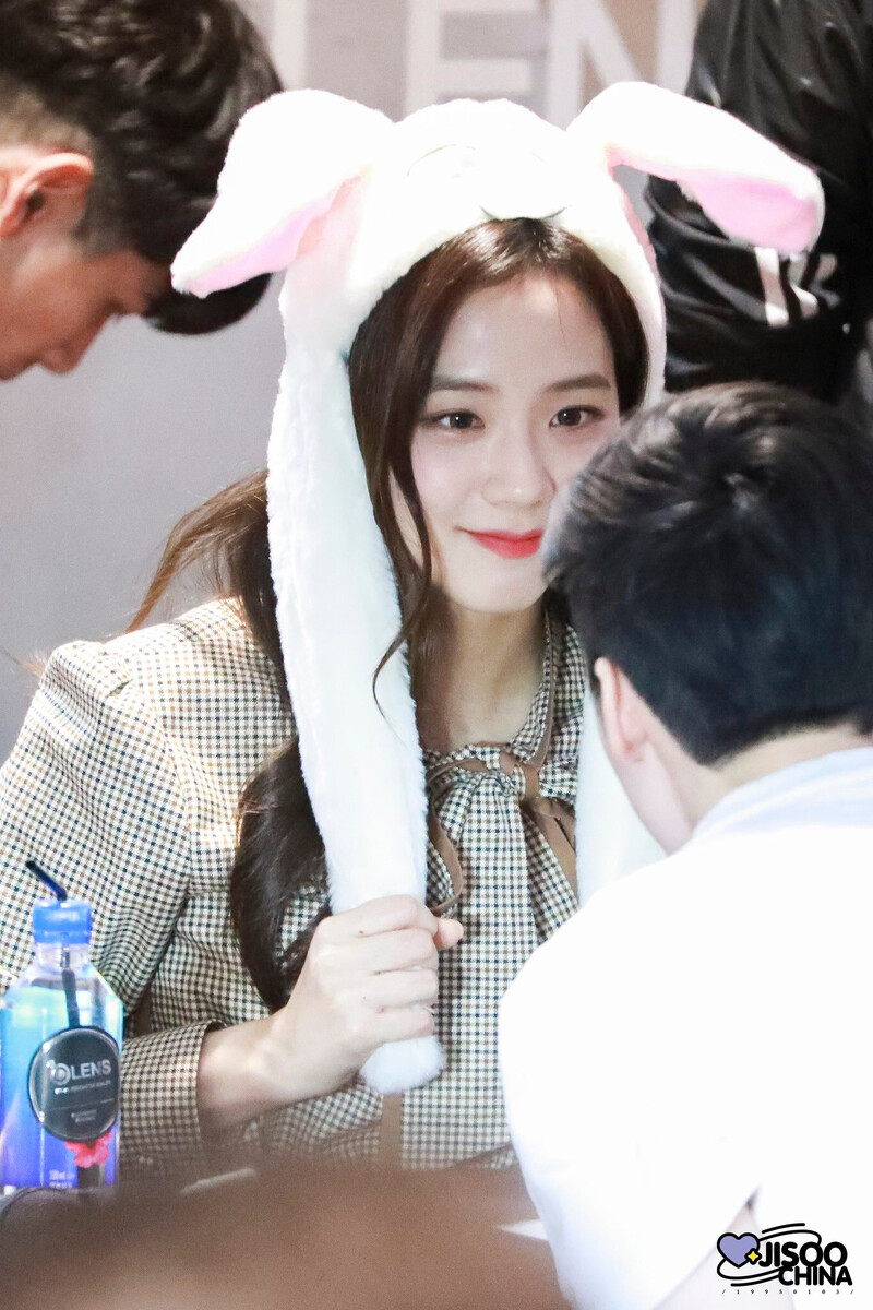 191012 BLACKPINK Jisoo - OLENS Fansign documents 10