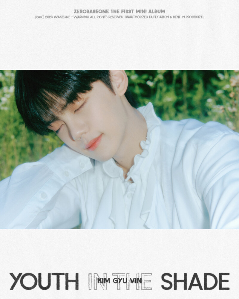 ZB1 'Youth In The Shade' concept photos documents 21