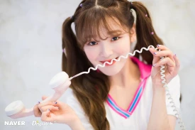 Oh My Girl Seunghee "Fall in Love" jacket shooting by Naver x Dispatch