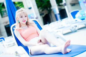 WJSN's Eunseo - "Kiss Me" Promotion Photoshoot by Naver x Dispatch