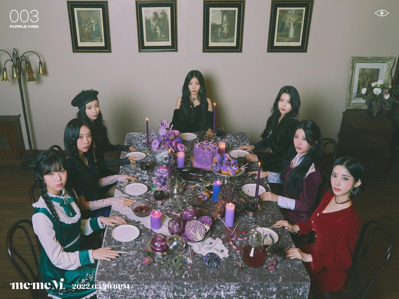 PURPLE KISS - memeM 3rd Mini Album teasers documents 1