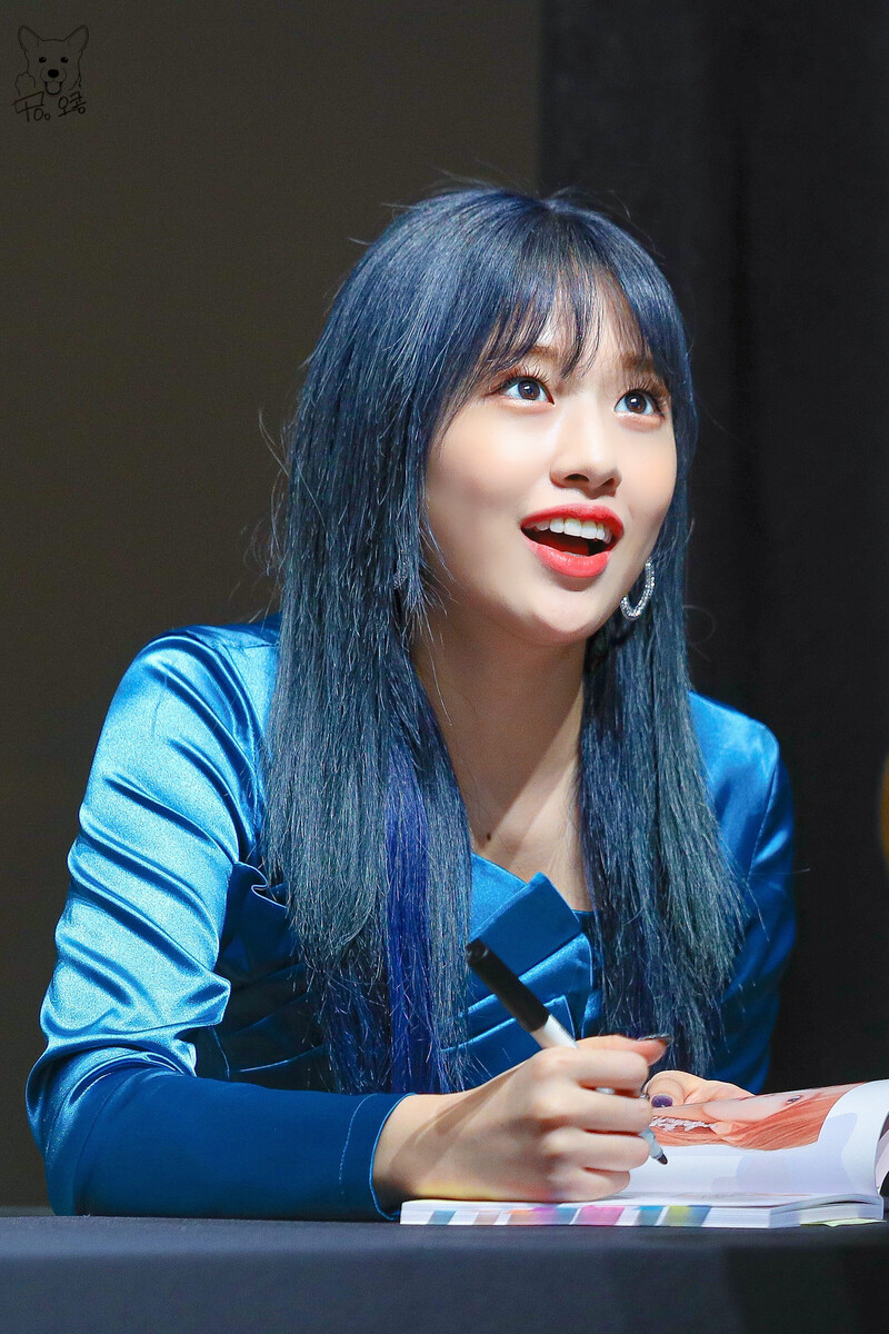 200221 IZ*ONE Yujin at BLOOM*IZ Fansign documents 23