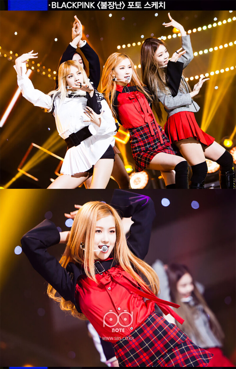 161117 BLACKPINK - “PLAYING WITH FIRE” on SBS Inkigayo documents 20