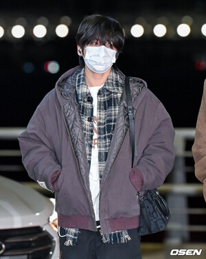 250103 TXT Taehyun at Incheon Airport