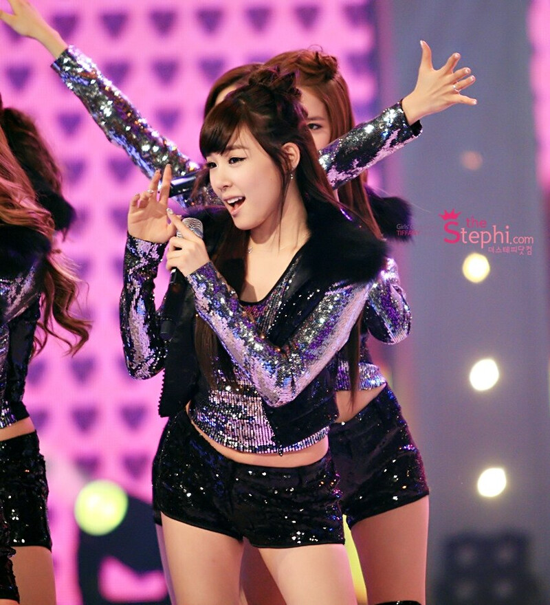 101230 Girls' Generation Tiffany at KBS Gayo Daechukje documents 18