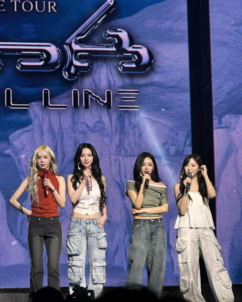 240629 - aespa Soundcheck for 'aespa 2024 Live Tour - SYNK: PARALLEL LINE' in Seoul - Day 1 documents 1