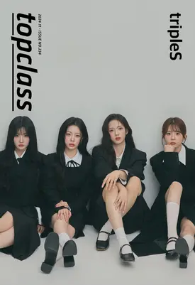 tripleS for topclass November Issue - HyeRin, JiWoo, YooYeon & Kotone