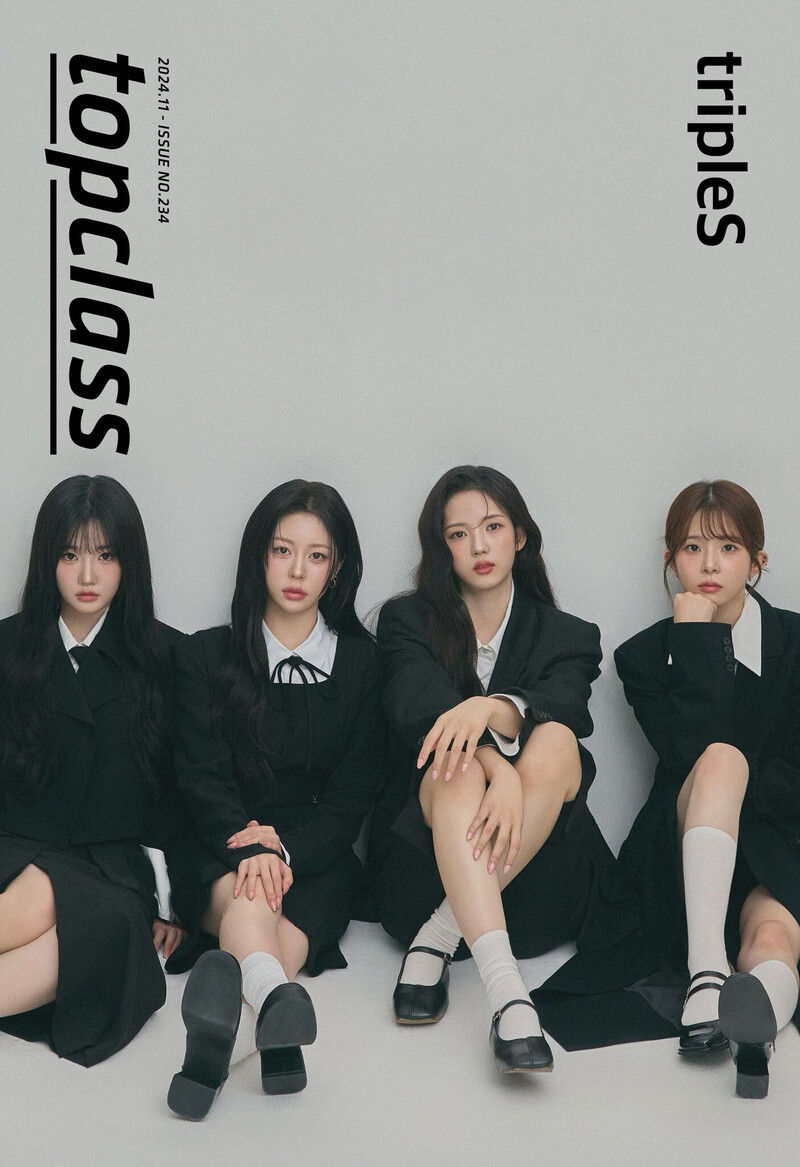 tripleS for topclass November Issue - HyeRin, JiWoo, YooYeon & Kotone documents 1