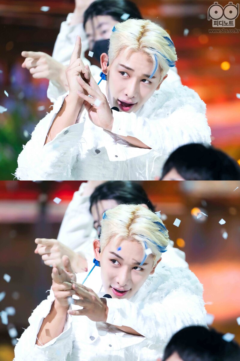 210923 WONHO Performing "24/7" & "BLUE" | SBS Inkigayo PD Note Update documents 3