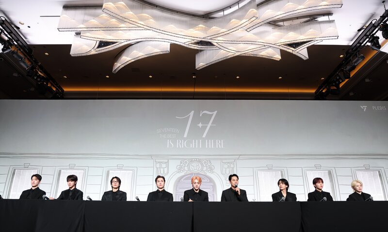240429 SEVENTEEN - SEVENTEEN BEST ALBUM '17 IS RIGHT HERE' Press Conference documents 6