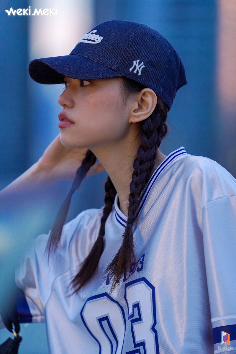 240430 Fantagio Naver Post - Kim Doyeon COSMOPOLITAN Korea x MLB Korea Photoshoot Behind documents 19