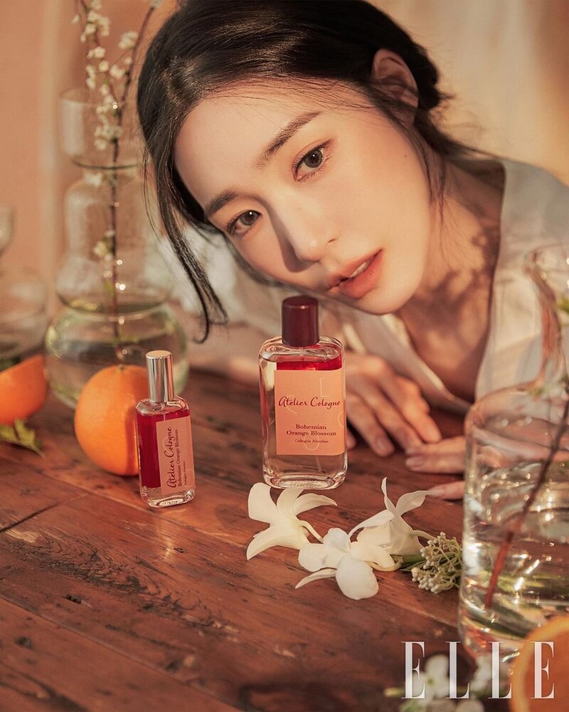 Tiffany Young for ELLE Korea x Atelier Cologne documents 8