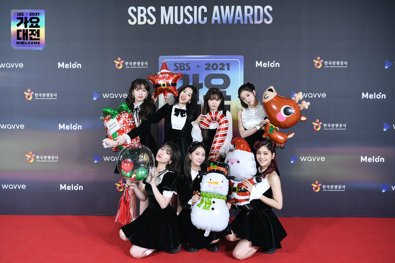 211225 OH MY GIRL at SBS Gayo Daejeon documents 1
