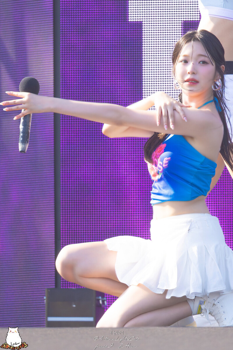 240803 fromis_9 Jiheon - Waterbomb Festival in Incheon documents 1