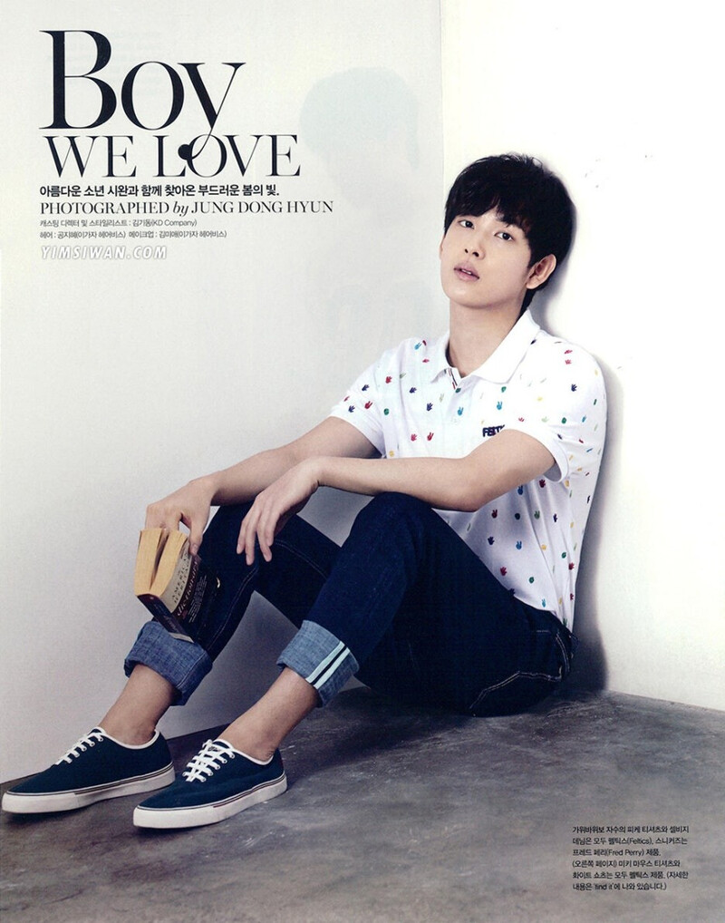 Siwan for VOGUE Girl Korea - March 2014 Issue [SCANS] documents 2