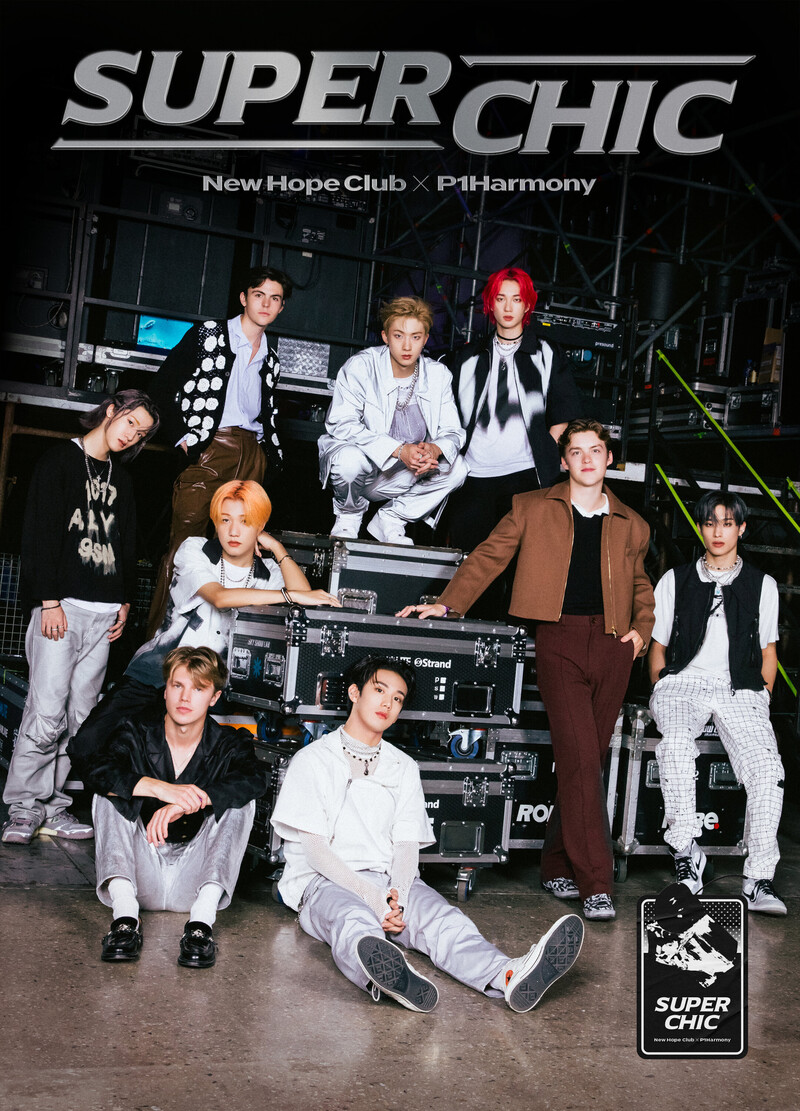 P1harmony x New Hope Club "[Super Chic]" Concept Posters documents 1