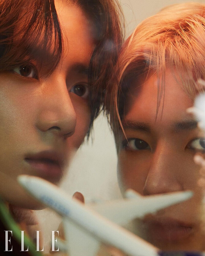 TXT BEOMGYU x TAEHYUN for ELLE Korea April Issue 2023 documents 3